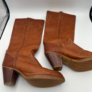 Vintage Zodiac Leather boots women’s size 7
